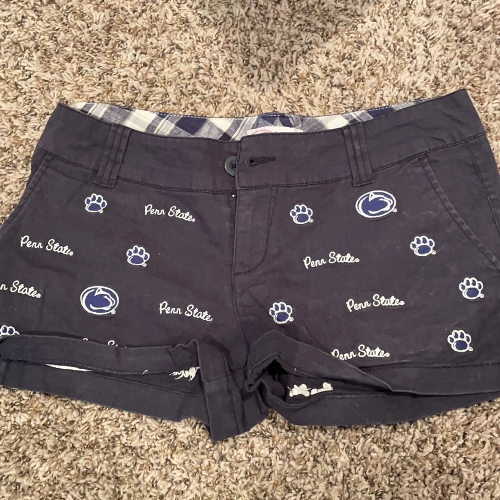 Penn state shorts size 9 juniors with pockets
